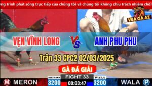 Trận 33 CPC2 2/3/2025 - Anh Vẹn Vĩnh Long Và Anh Phu Phu