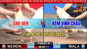 Trận 9 CPC2 2/3/2025 - Anh Tính Gaking Hạ Đẹp Anh Kẽm Vĩnh Châu