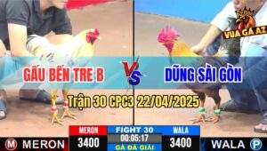 Trận 30 CPC3 22/4/2025 - Anh Gấu Bến Tre B Và Anh Dũng Sài Gòn