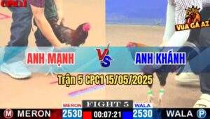 Trận 5 CPC1 15/5/2025 – Anh Mạnh Vs Anh Khánh Sài Gòn