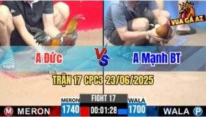 Trận 17 CPC3 23/06/2025 - Anh Đức Và Anh Mạnh Bến Tre