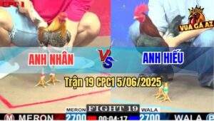 Trận 19 CPC1 5/6/2025 - Gà Cú Anh Nhân Xử Gà Điều Anh Hiếu Lìa Giò