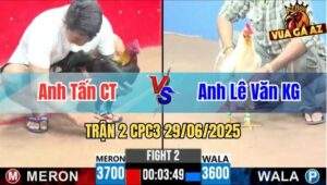 Trận 2 CPC3 29/06/2025 - Anh Tấn Cần Thơ Vs Anh Lê Văn Kiên Giang