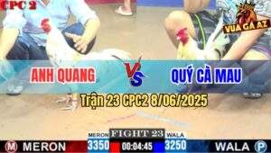Trận 23 CPC2 8/6/2025 - Bướm Anh Quang Hạ Bướm Anh Qúy Chỉ 1 Nốt Nhạc
