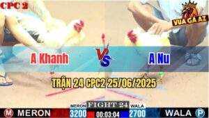 Trận 24 CPC2 25/06/2025 - Anh Nu Chấp 5 Chấm, Thắng Đẳng Cấp