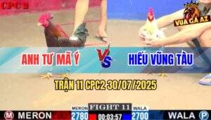 Trận 11 CPC2 30/7/2025 - Bướm Dớt 1 Chân Gà Anh Tư Mã Ý Chết Tươi