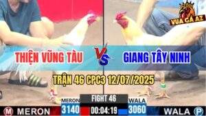 Trận 46 CPC3 12/7/2025 - Anh Thiện Vũng Tàu Và Anh Giang Tây Ninh