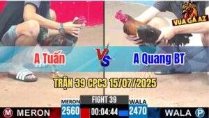 Trận 39 CPC3 15/07/2025 - Anh Tuấn Vs Anh Quang Bến Tre