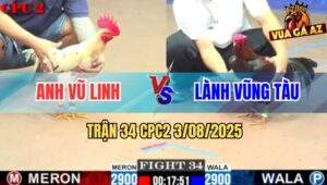 Trận 34 CPC2 3/8/2025 - Anh Vũ Linh Phục Thù Anh Lành Thành Công