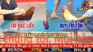 Trận 1 CPC5 25/10/2025 - Anh Trí Bạc Liêu Và Anh Duy Trí Tôn