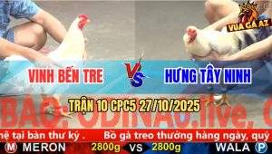 Trận 10 CPC5 27/10/2025 - Anh Vinh Bến Tre Và Anh Hưng Tây Ninh