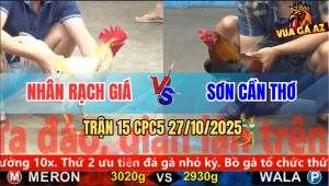 Trận 15 CPC5 27/10/2025 - Anh Nhân Rạch Giá Và Anh Sơn Cần Thơ