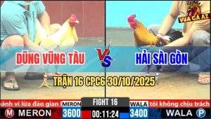 Trận 16 CPC6 30/10/2025 - Gà Úa Anh Dũng Lụm Cái Xổ 200 Sau 2 Nốt Nhạc