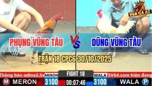 Trận 18 CPC6 30/10/2025 - Camelo Bị Đá Banh Ngực Vẫn Có Chân Phản