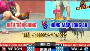 Trận 26 CPC6 25/10/2025 - Gà Điều Có Chân Bung Lụa Que Ói Tiền Liền