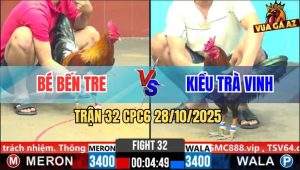 Trận 32 CPC6 28/10/2025 - Que Nghệ Đá Mấy Cây Lưng Bưng Xanh Ra Mau Lẹ
