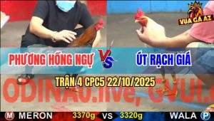 Trận 4 CPC5 22/10/2025 - Anh Phương Hồng Ngự Và Anh Út Rạch Giá