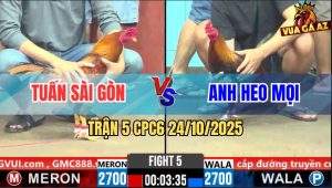Trận 5 CPC6 24/10/2025 - Gà Khét Đá Chân Phản Điều Lật Xe Hư Cả Đám