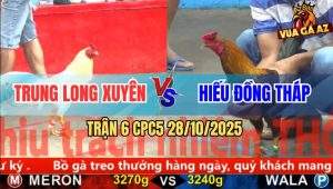 Trận 6 CPC5 28/10/2025 - Anh Hiếu Đồng Tháp Và Anh Trung Long Xuyên