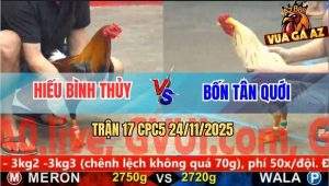 Trận 17 CPC5 24/11/2025 - Điều Cọp Anh Hiếu Đâm Quá Rát Bướm Bung Chạy