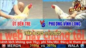 Trận 18 CPC5 17/11/2025 - Bướm Đỏ Sút Ngay Ông Địa Xanh Nằm Xòe Đuôi