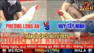 Trận 20 CPC5 10/11/2025 - Anh Phương Long An Và Anh Huy Tây Ninh