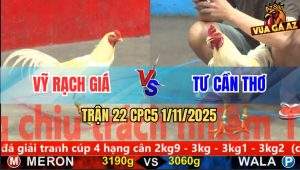 Trận 22 CPC5 1/11/2025 - Anh Vỹ Rạch Giá Và Anh Tư Cần Thơ