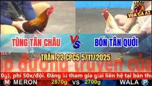 Trận 22 CPC5 5/11/2025 - Anh Tùng Tân Châu Và Anh Bốn Tân Quới