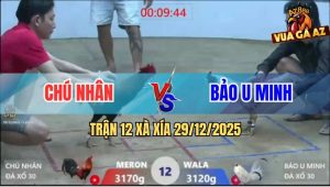 Trận 12 Xà Xía 29/12/2025 - Điều Chú Nhân Đâm Bướm Cà Mau Chạy Cà Thọt