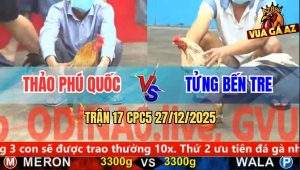 Trận 17 CPC5 27/12/2025 - Bướm Anh Tửng Đá Gà Cú Gãy Giò, Lấy 3 Điểm