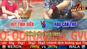 Trận 2 CPC5 9/12/2025 - Gà Que Anh Hậu Cần Thơ Đâm Như Máy Điện