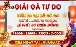 [THÔNG BÁO] Giải Gà Tự Do CPC5 Ngày 27/12/2025