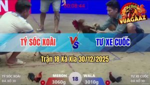 Trận 18 Xà Xía 30/12/2025