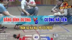 Trận 43 Xà Xía 19/12/2025