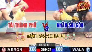 Trận 1 CPC3 27/1/2026 - Bướm Bị Đá Văng Vách, Bắt Vô Bẻ Cổ Gà Chuối