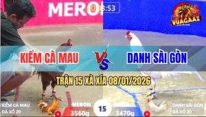 Trận 15 Xà Xía 8/1/2026 - Anh Danh Nhẩy Ăn Mừng Khi Hạ Anh Kiểm Cà Mau