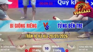 Trận 10 Xà Xía 20/01/2026