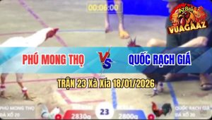 Trận 23 Xà Xía 18/01/2026