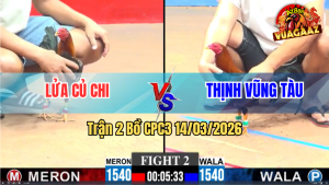 Trận 2 Bồ CPC3 14/3/2025 - Đỏ Đá Đâm Toàn Mu Lưng Xanh Hết Cứu
