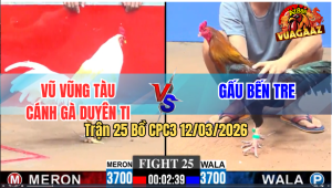 Trận 25 Bồ CPC3 12/3/2026 - Úa Cọp Dở Giò Là Đâm Hạ Điều Nhanh Gọn