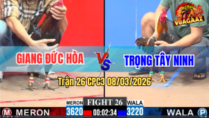 Trận 26 CPC3 8/3/2026 - Xám Chấp 4 Chấm Đá 1 Tay Nước Đỏ Ói Chết