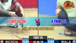 Trận 25 Bồ CPC2 24/3/2026 - Xanh Tốc Độ Đâm Đỏ Không Đỡ Nổi Xỉu Trên Tay