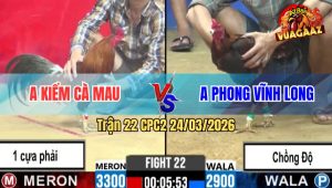 Trận 22 Bồ CPC2 24/3/2026 - Anh Kiểm Chấp Ngông Chơi Đẹp Vẫn Về Bờ Thành Công