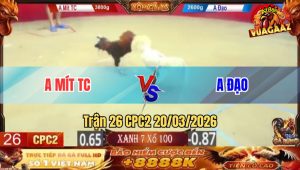 Trận 26 CPC2 20/03/2026 - Úa Chấp 1 Ký 2 Có Chân Phản Đâm Điều Té