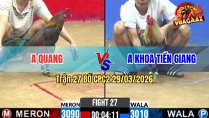 Trận 27 Bồ CPC2 29/3/2026 - Điều Đá Ăn 6 Bị Xám Đá Cho Chảy Máu