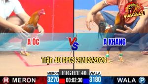 Trận 40 CPC3 21/03/2026 - Xanh Đá Đâm Như Sát Thủ Hạ Đỏ Gọn Gàng