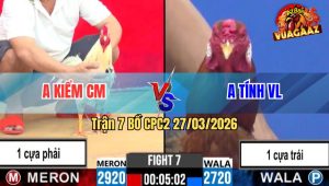 Trận 7 CPC2 27/03/2026 - Điều Đá Chân Nào Cũng Đâm Hạ Anh Kiểm Sau 1 Tay Nước