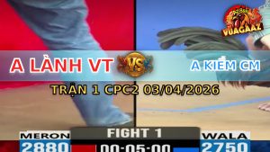 Trận 1 CPC2 03/04/2026 - Xanh May Mắn Hạ Đỏ Nằm Bẹp Phút 90