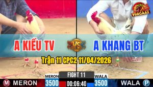 Trận 11 CPC2 11/04/2026 - Đỏ Buôn Đuôi Xanh Trở Mình Không Kịp