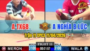 Trận 11 CPC3 11/04/2026 - CẢ 2 ĐỀU DÍNH TAN  BỎ Ô HÒA TIỀN